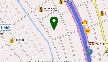 古賀自動車の地図画像