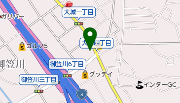 有限会社チクシセイカンの地図画像