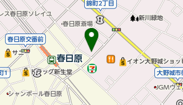 アトリエY3春日原店の地図画像