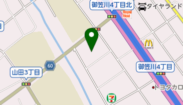 日本製紙木材株式会社の地図画像