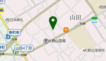 コスモス薬局山田店の地図画像