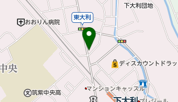 カットハウス・ホープの地図画像