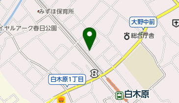 ニュー大阪白木原店の地図画像