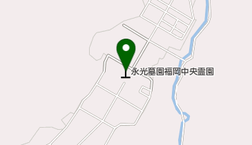 福岡中央霊園の地図画像