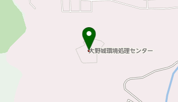 大野城環境処理センターの地図画像