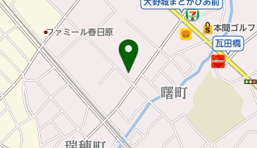 福岡県身体障害者授産指導所の地図画像