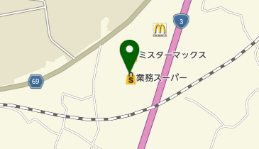 ミスターマックス宗像店の地図画像