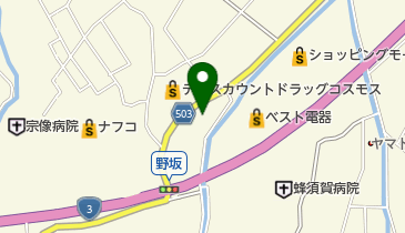 三愛オブリガス九州株式会社北九州支店の地図画像