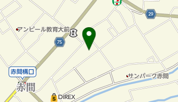 赤間公民館の地図画像