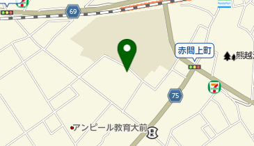 黒住教赤間教会所の地図画像