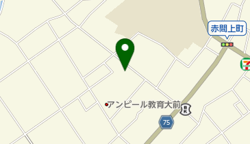 金光教赤間教会の地図画像