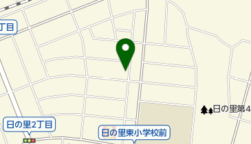 メナード化粧品日の里代行店の地図画像