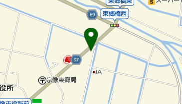 とどろきクリーニング店の地図画像