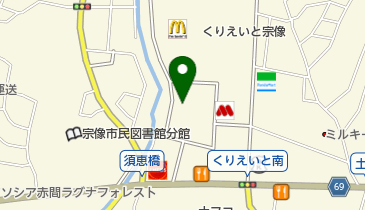 株式会社玉置宗像営業所の地図画像