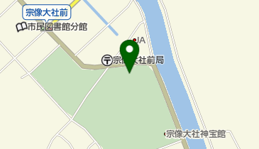 宗像祖霊社の地図画像