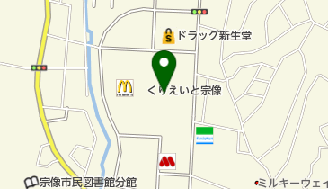 唐十宗像店の地図画像