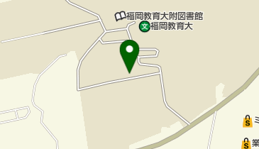 福岡教育大学美容室の地図画像