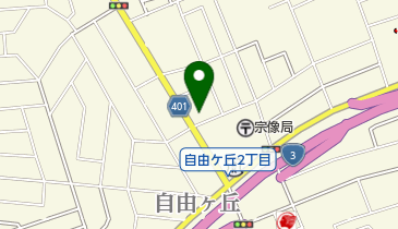 宝来薬局の地図画像