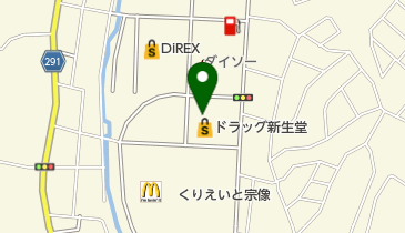 ピザポケットくりえいと宗像店の地図画像