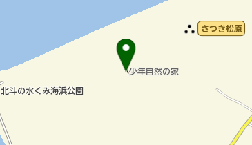 福岡県立少年自然の家玄海の家の地図画像