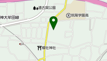 赤帽大福軽運送吉嗣の地図画像
