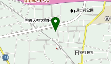 太宰府市 榎寺公民館の地図画像