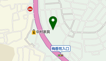 太宰府市 梅香苑公民館の地図画像