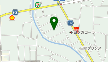 通古賀公民館の地図画像