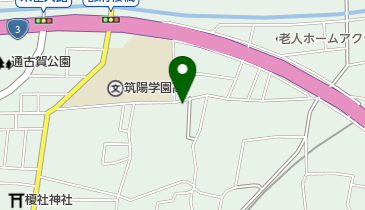 錬心舘福岡県本部道場の地図画像