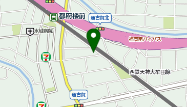 緑カイロプラクティック福岡整体院の地図画像