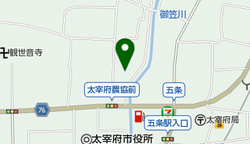 太宰府市体育センターの地図画像