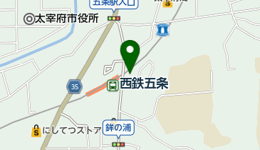 熊田整骨院の地図画像