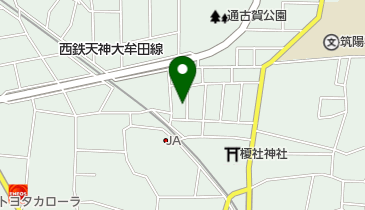 八尋はり灸治療院の地図画像