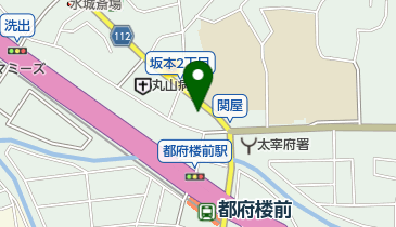 美容室メデューサ都府楼店の地図画像