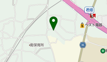 カットハウスルフィーの地図画像