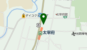 太宰府市役所 太宰府市立 観光案内所の地図画像