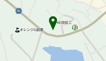 木下ガラス店の地図画像