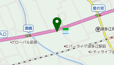 無法松前原店の地図画像