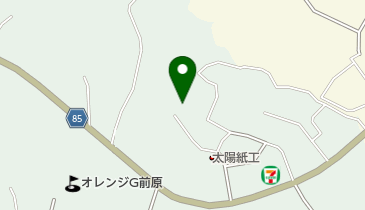 有限会社はざま園芸の地図画像