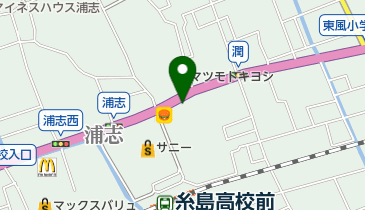 レンタル衣裳いきつの地図画像