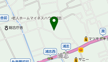 さこ動物病院の地図画像