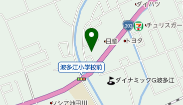 西原獣医科医院の地図画像