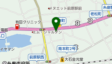 西川商店の地図画像