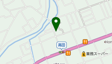 ヘアーサロンオオバの地図画像