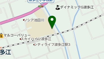 糸島市役所 放課後児童クラブ 波多江1放課後児童クラブの地図画像