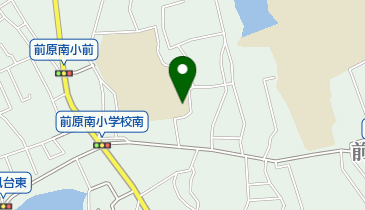 糸島市役所 放課後児童クラブ 前原南1放課後児童クラブの地図画像
