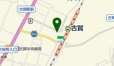 如水庵古賀店の地図画像