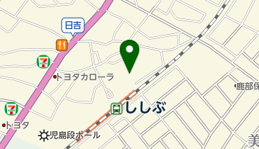 古賀市 鹿部公民館の地図画像