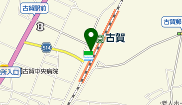 古賀市観光協会 観光案内所の地図画像