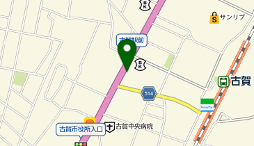 内田整骨院の地図画像